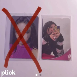 itzy Yuna photocard - 2 yuna pcs från crazy in love albumet! den vänstra är från special edition versionen och därför säljer jag den för 70kr och den högra säljer jag för 60kr! kan även byta emot chaeryeong pc! frakten kostar 14 kr oavsett om du köper en eller båda! skriv privat för mer information eller för fler bilder :)
