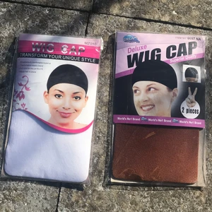 Wig cap - Två helt oanvända wig gaps.  Förpackningen är oöppnad . 15 kr styck 25 för båda 😁 Kontakta vid mer bilder och info 