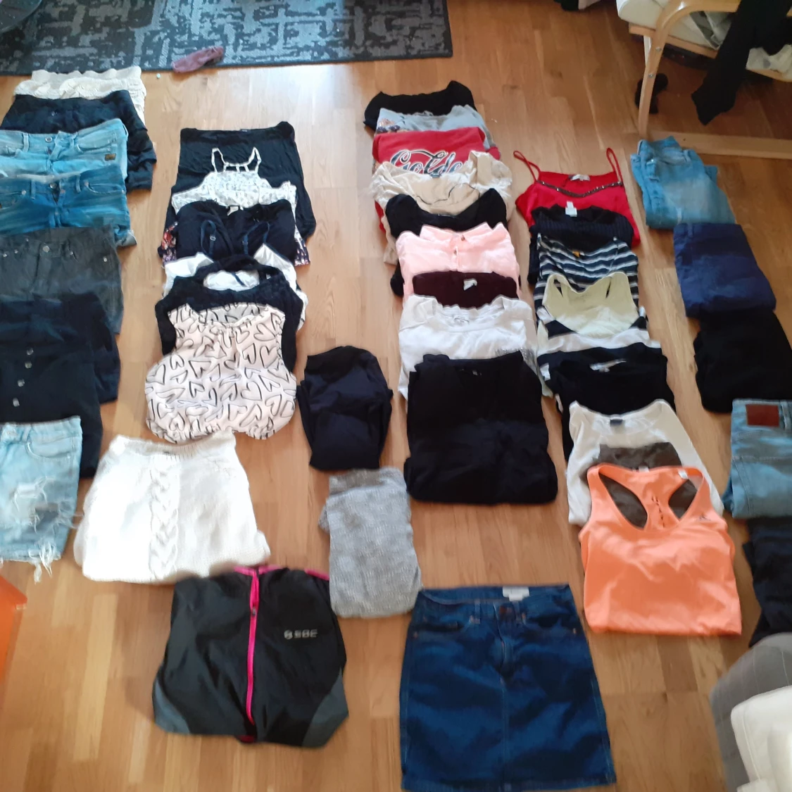 Stort klädpaket billigt REA 