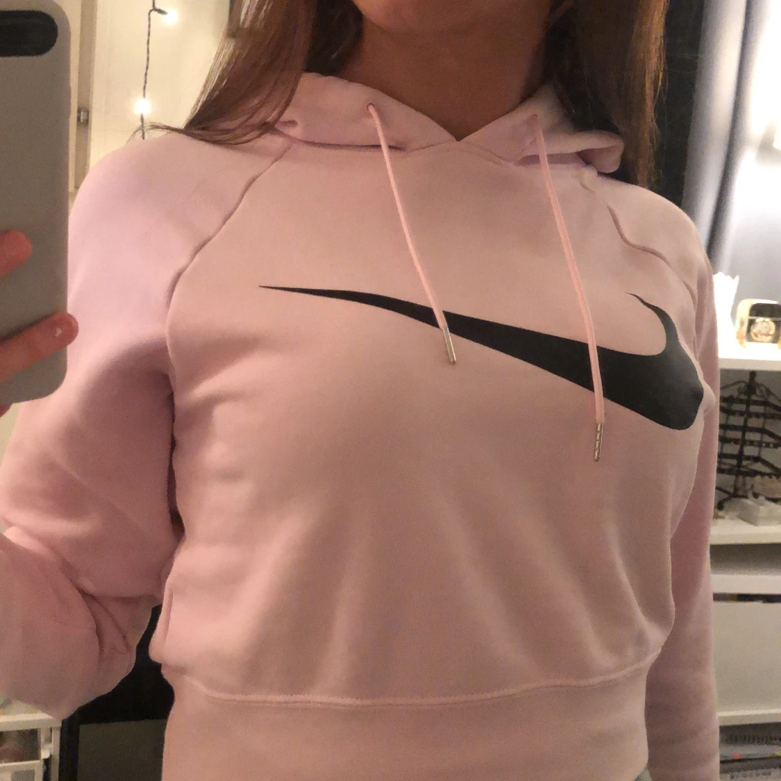 Croppad Hoodie 