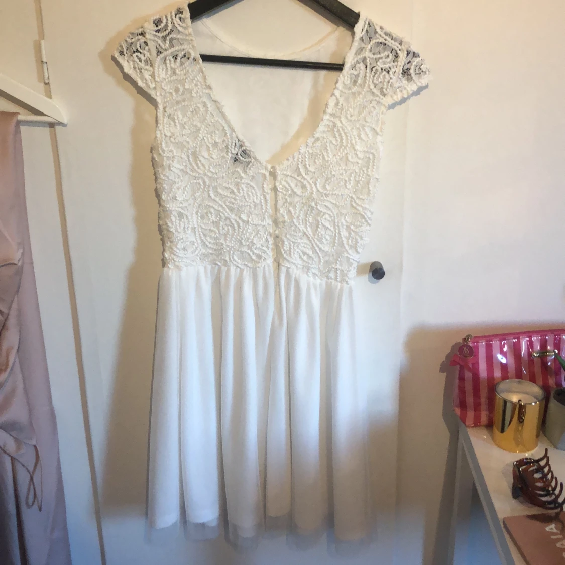 Vit klänning - 90
