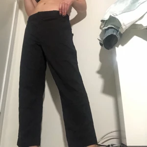 Dickies byxor i modell Slim Taper - Aldrig använda låg midjade dickies byxor. Storleken är 34 i midjan men passar mig som har 28 snyggt oversized. De är 26” i benen. Helt nya 