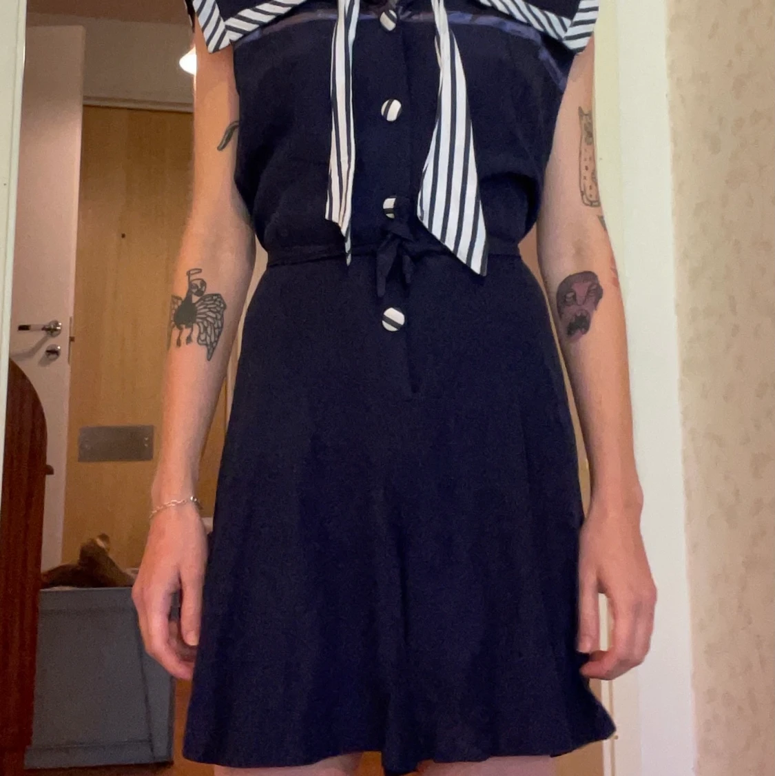 Vintage sailor jumpsuit från 60 talet!