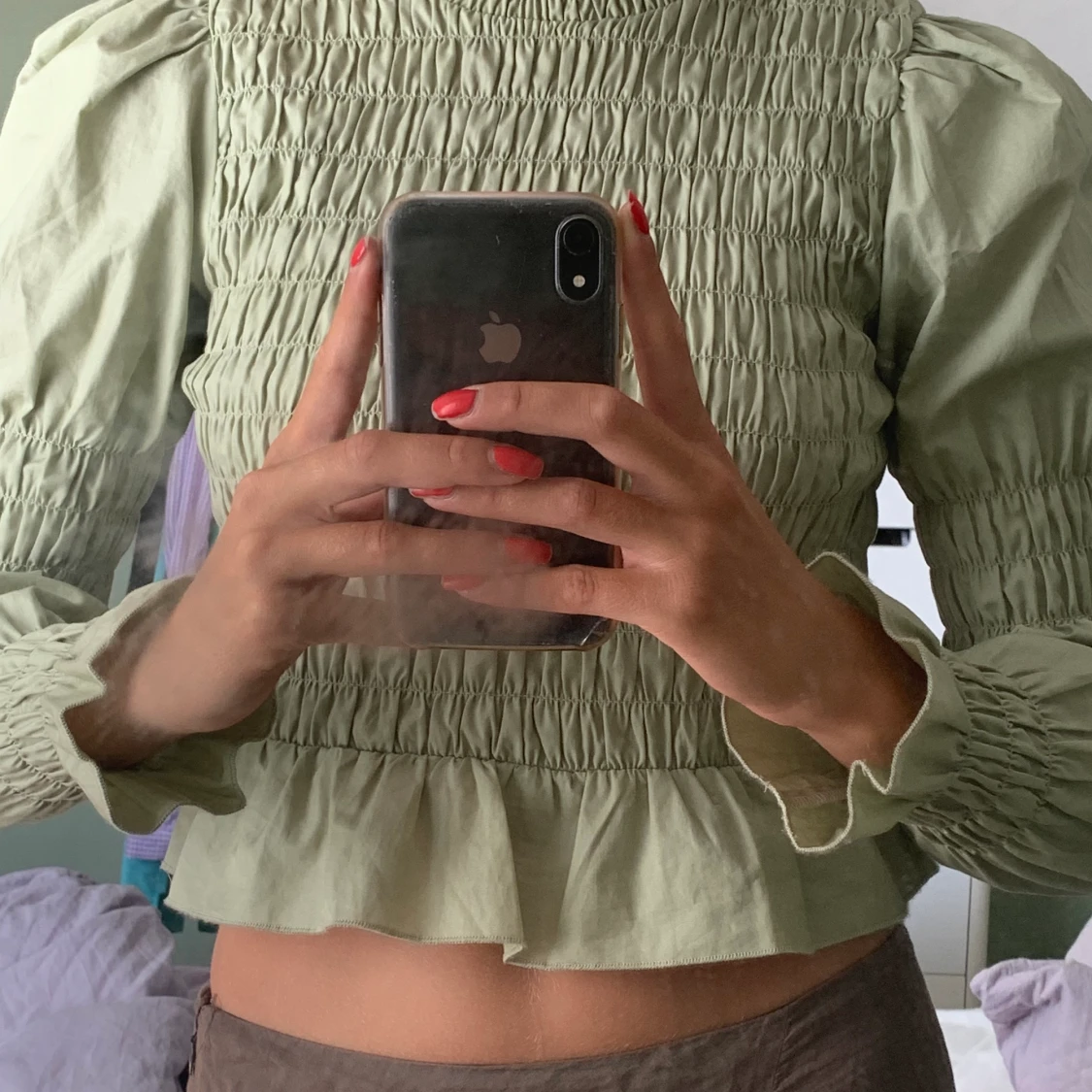 Croppad blus/shorta - 91