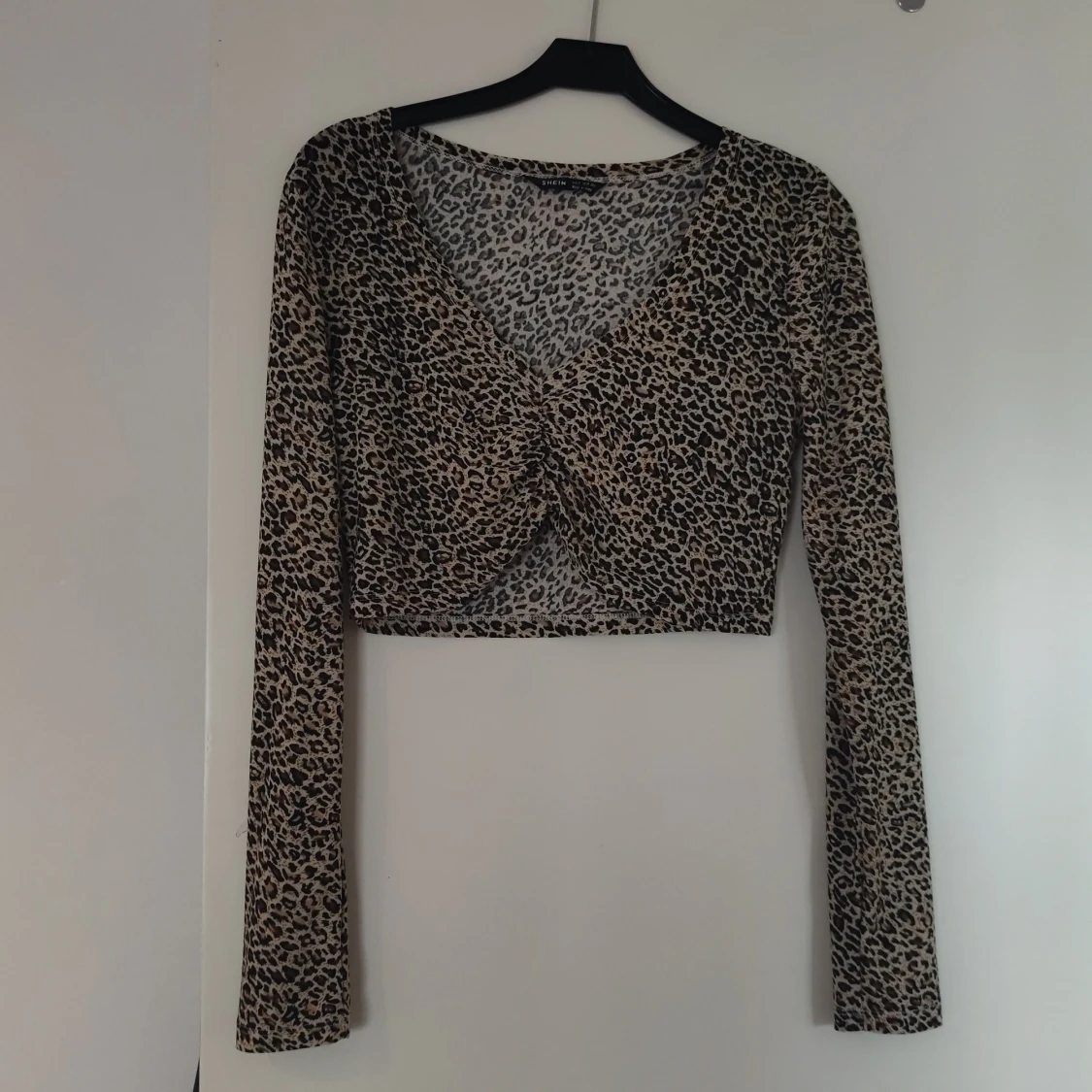 Leopard mönstrad tröja  - 90