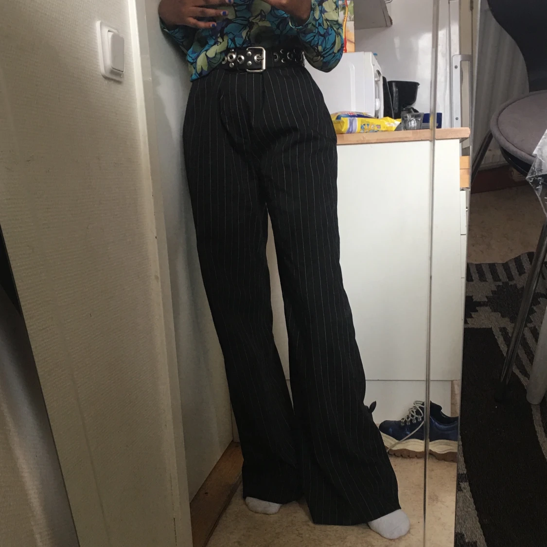 Svarta konstymbyxor - 37