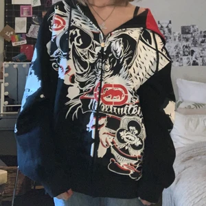 Cool zip up hoodie - Cool zip up Hoosiers med tryck. 200kr inkl frakt (aldrig använd) just nu är väldigt många intresserade så buda gärna:)