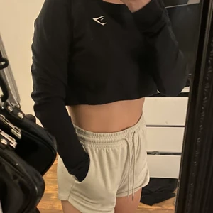 Cropped training sweater - Använd två gånger! Från gymshark! Nypris 400kr säljer för 250kr med frakt 