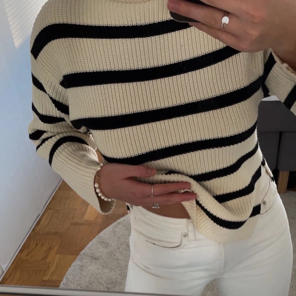 Stickad tröja  - 90