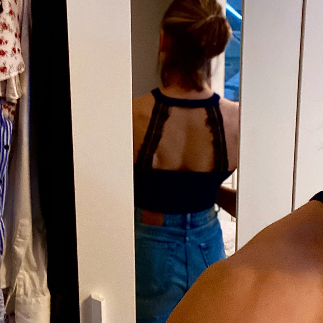 Halterneck linne - 91