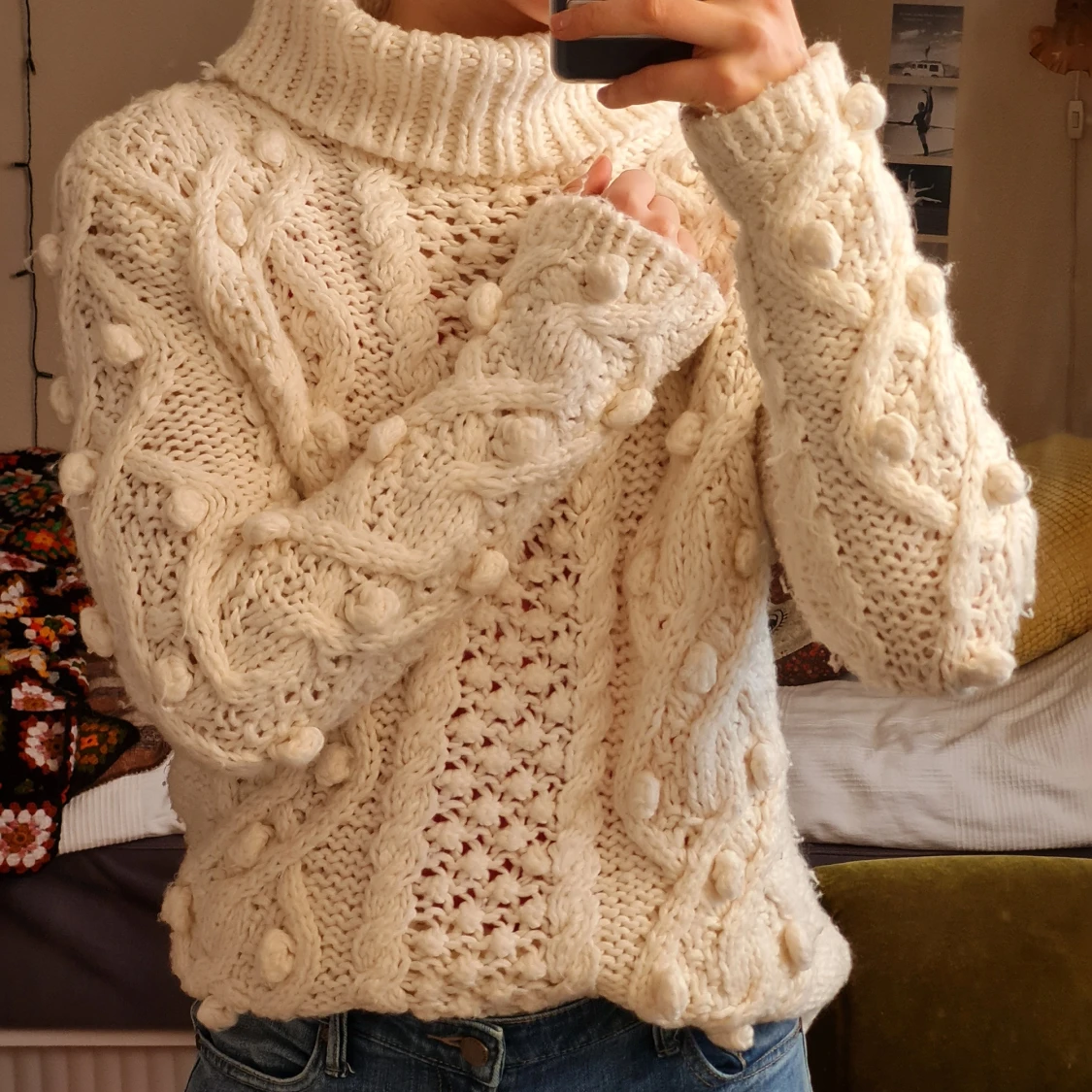 Stickad tröja - 90