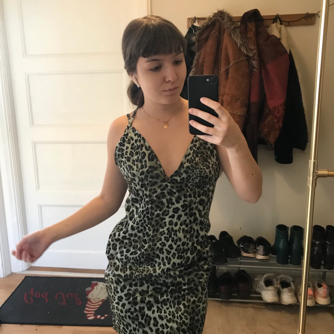 Mönstrad klänning från PLT - 91