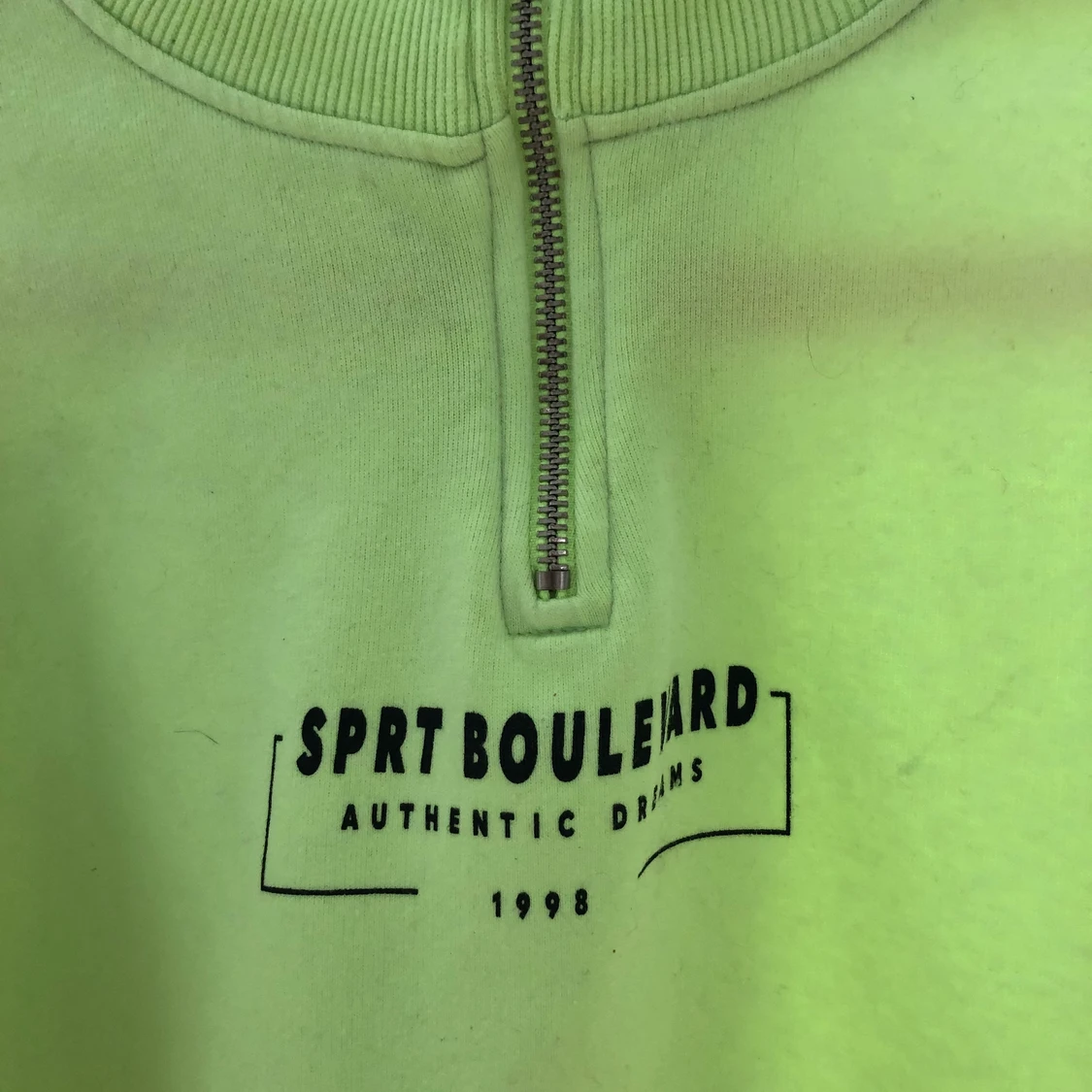 H&M neon grön sweatshirt - 91