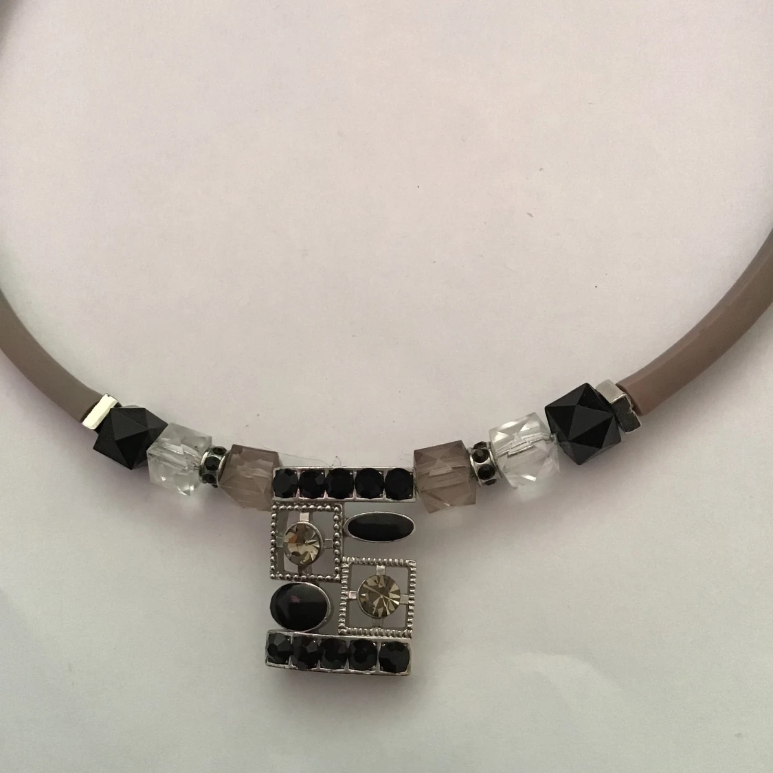 Halsband läder  - 91