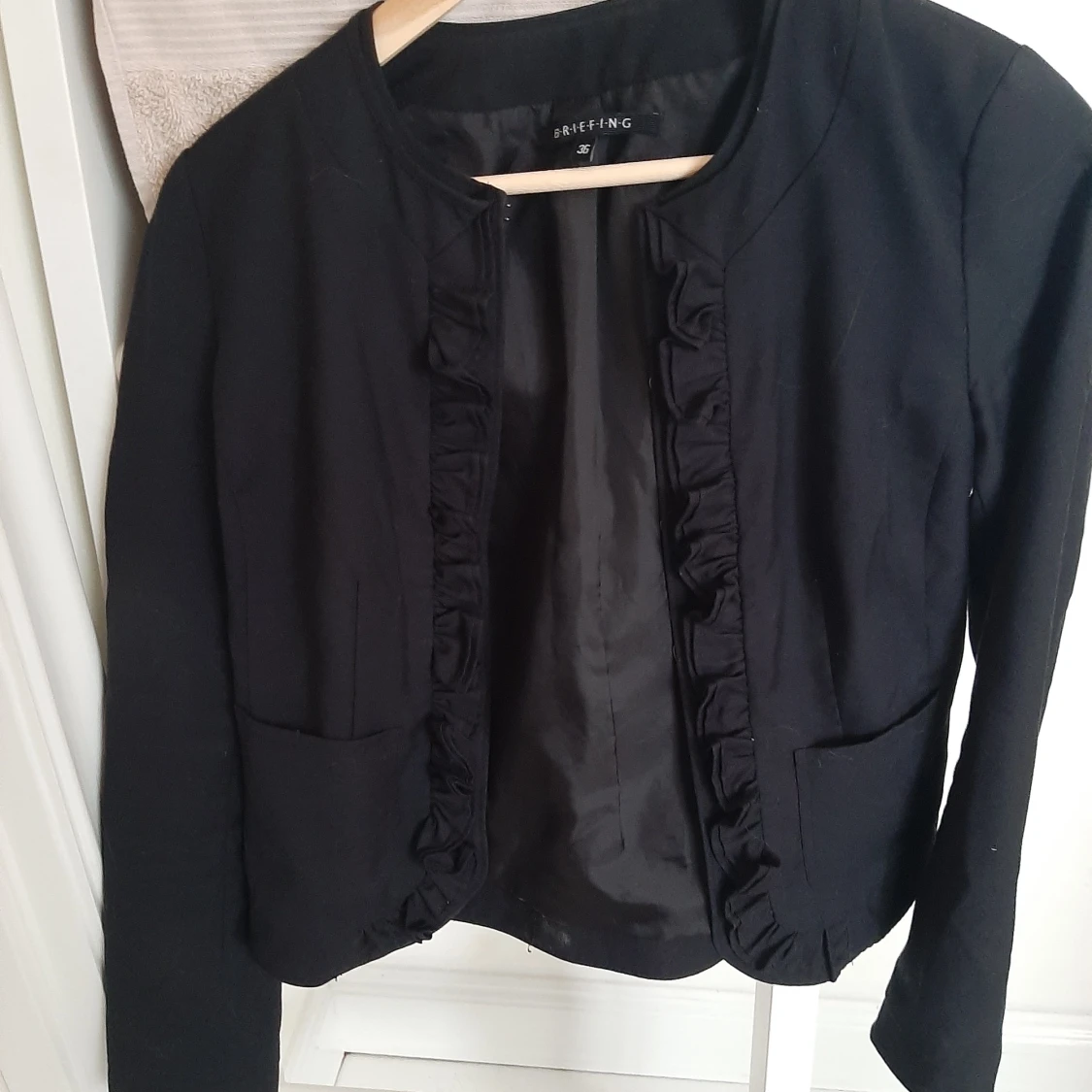 Kofta svart strl S  - 90