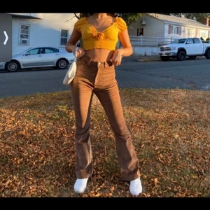 Bruna byxor - Använder aldrig för de sitter stor på mig