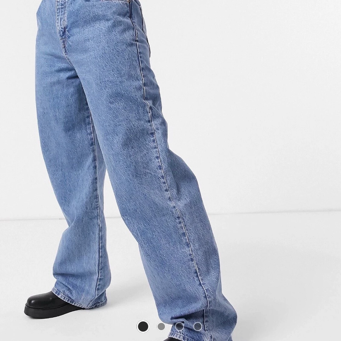 Blåa jeans 