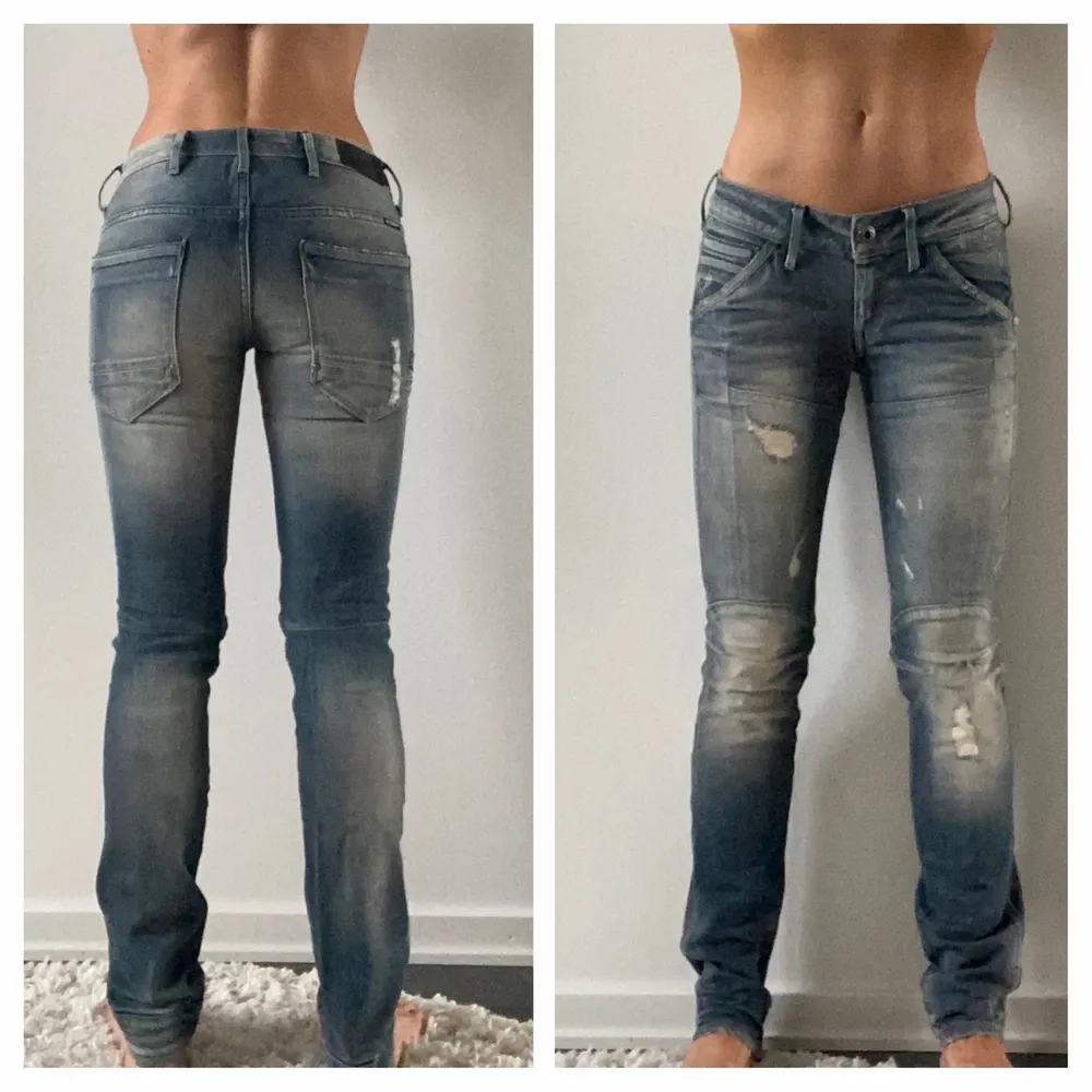 supersnygga och sköna jeans från G-star orginal. Grå/blå. Skickas med spårbart paket. . Jeans & Byxor.