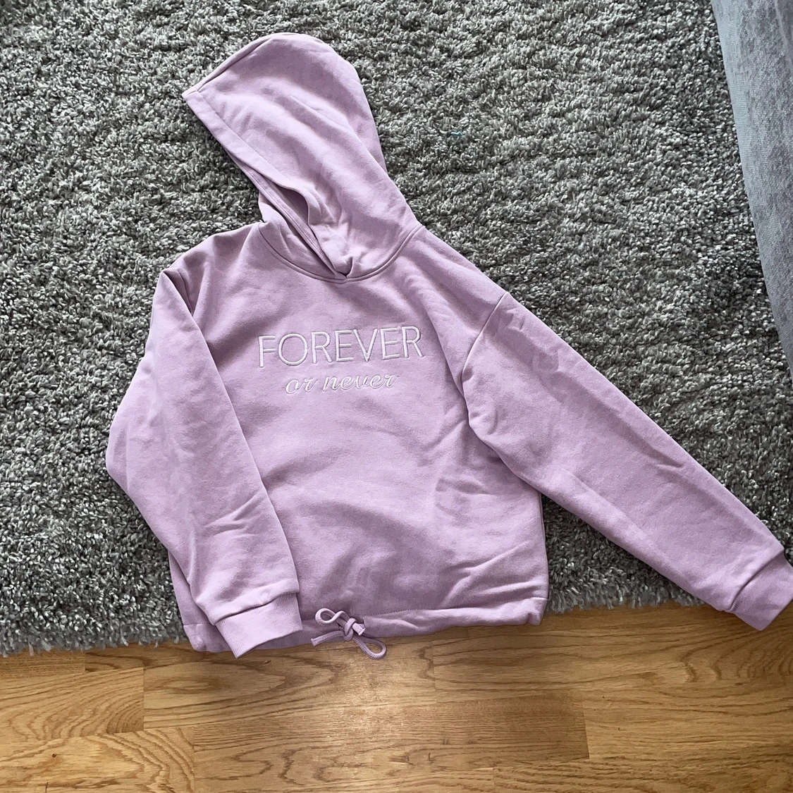 Lila Hoodie från Lindex  - 90