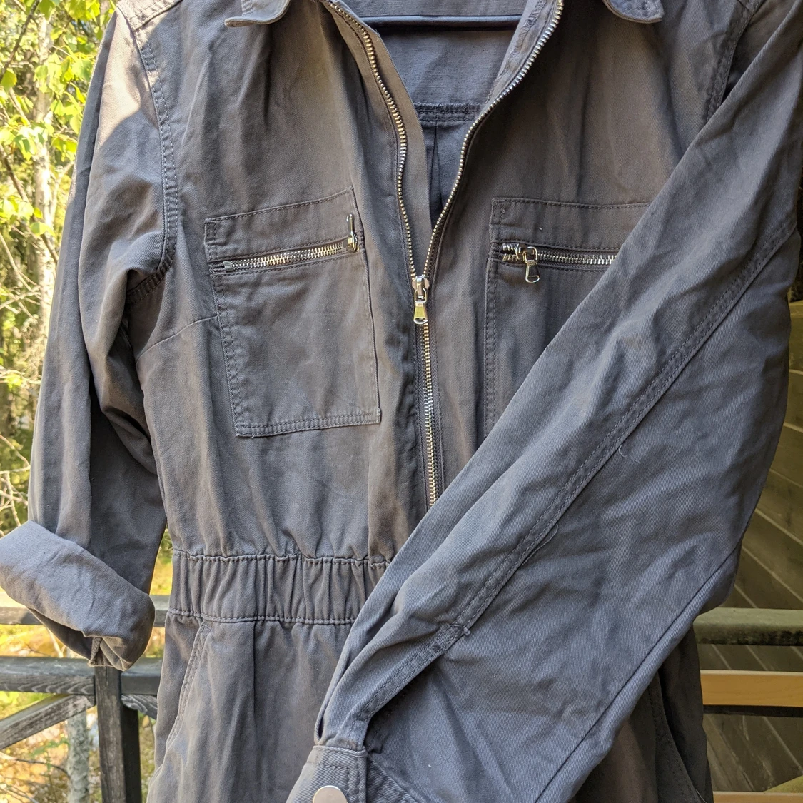 H&M jumpsuit boiler suit all in one grey - 90