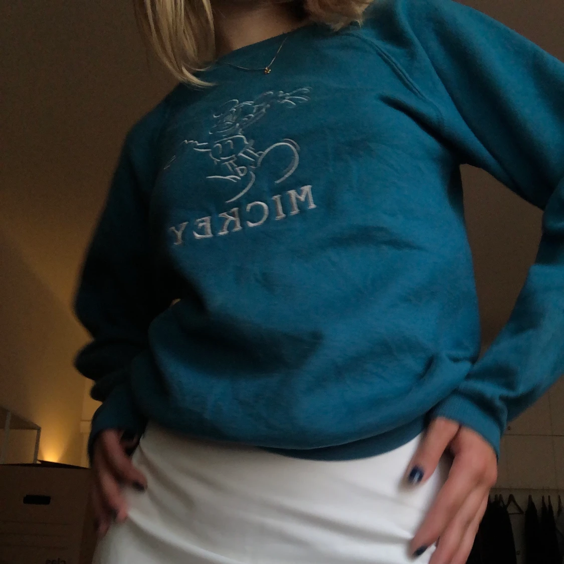 Mickey collegetröja  - 90