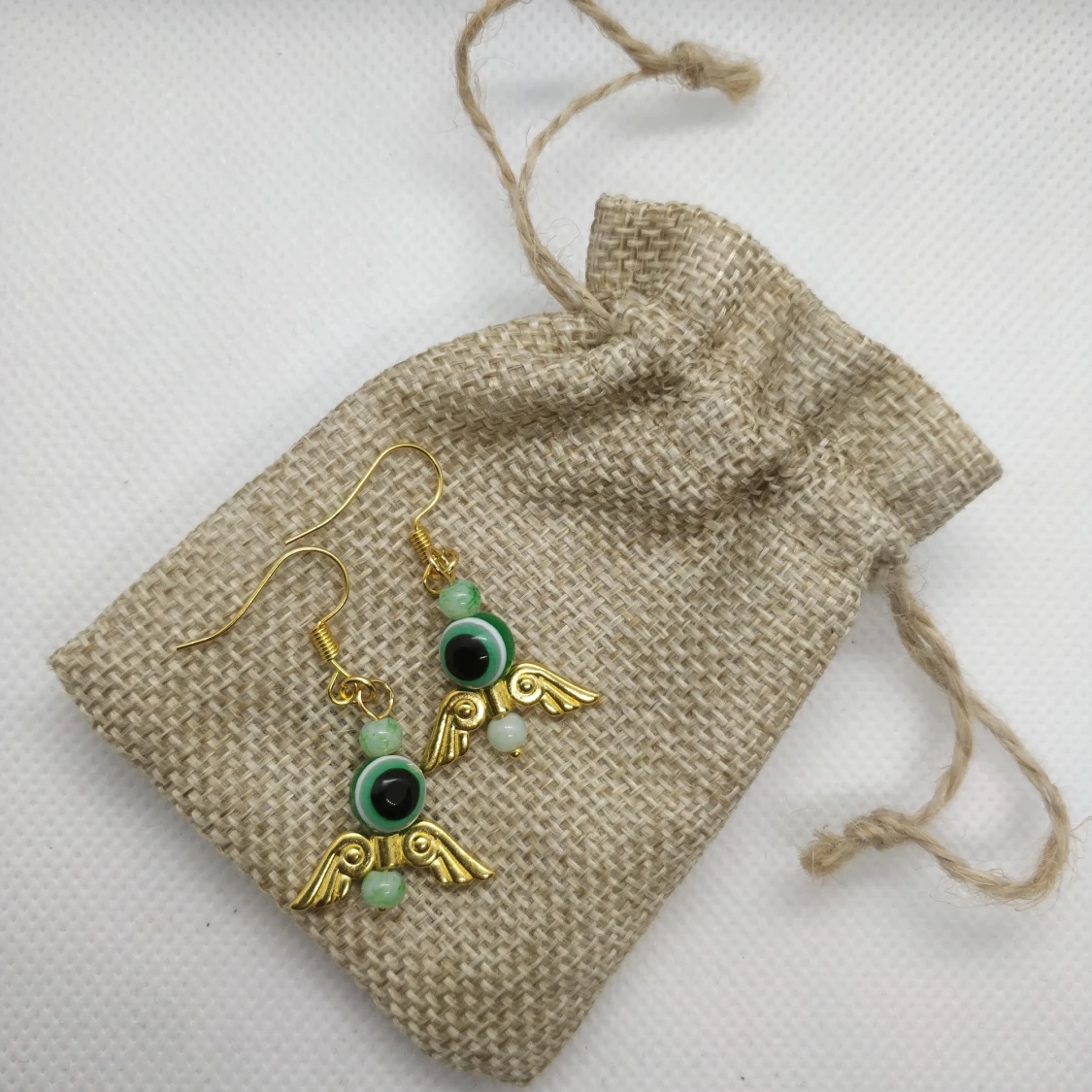 Handgjorda Ondaögat-örhängen 🧿