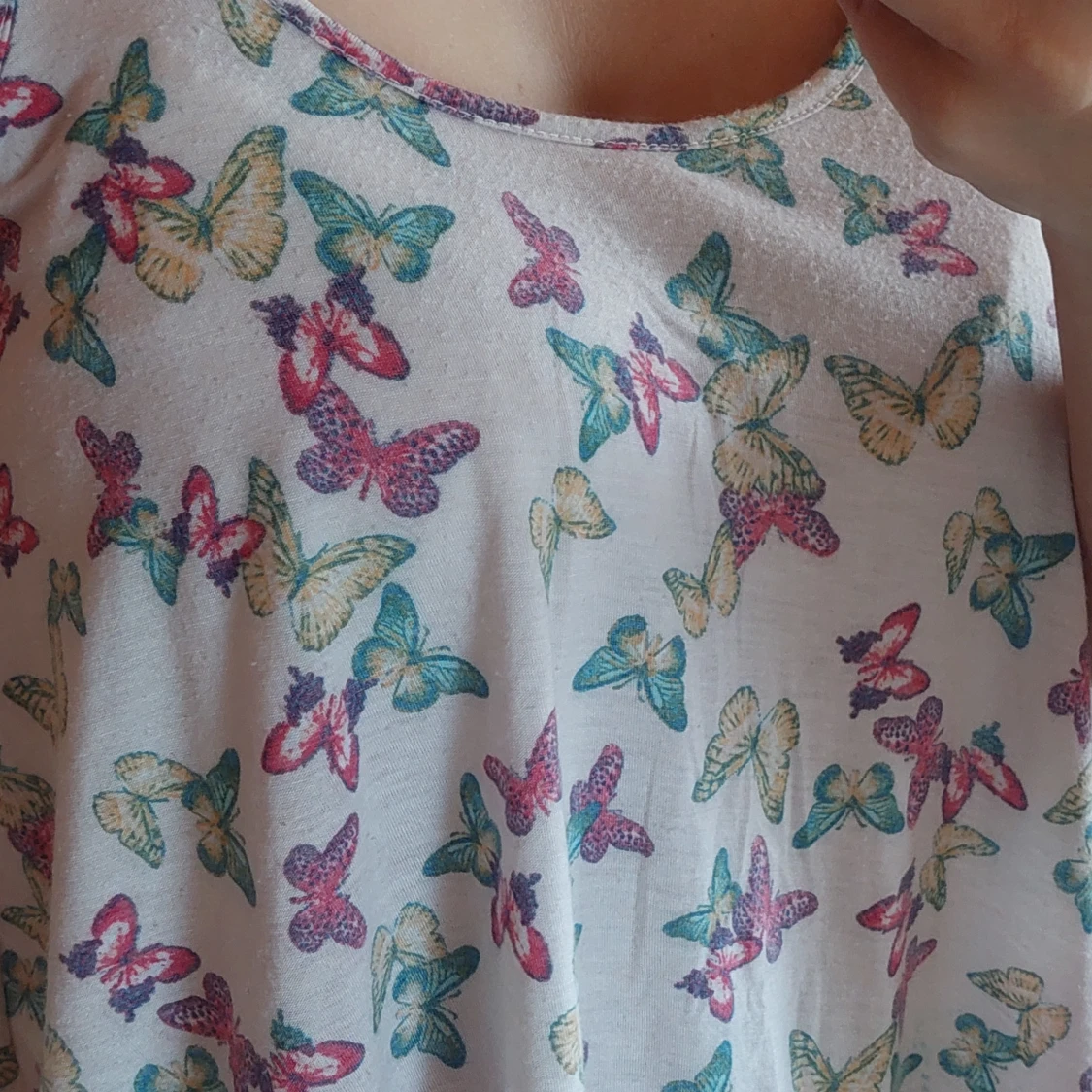 Linne med fjärilar - storlek XS  - 90