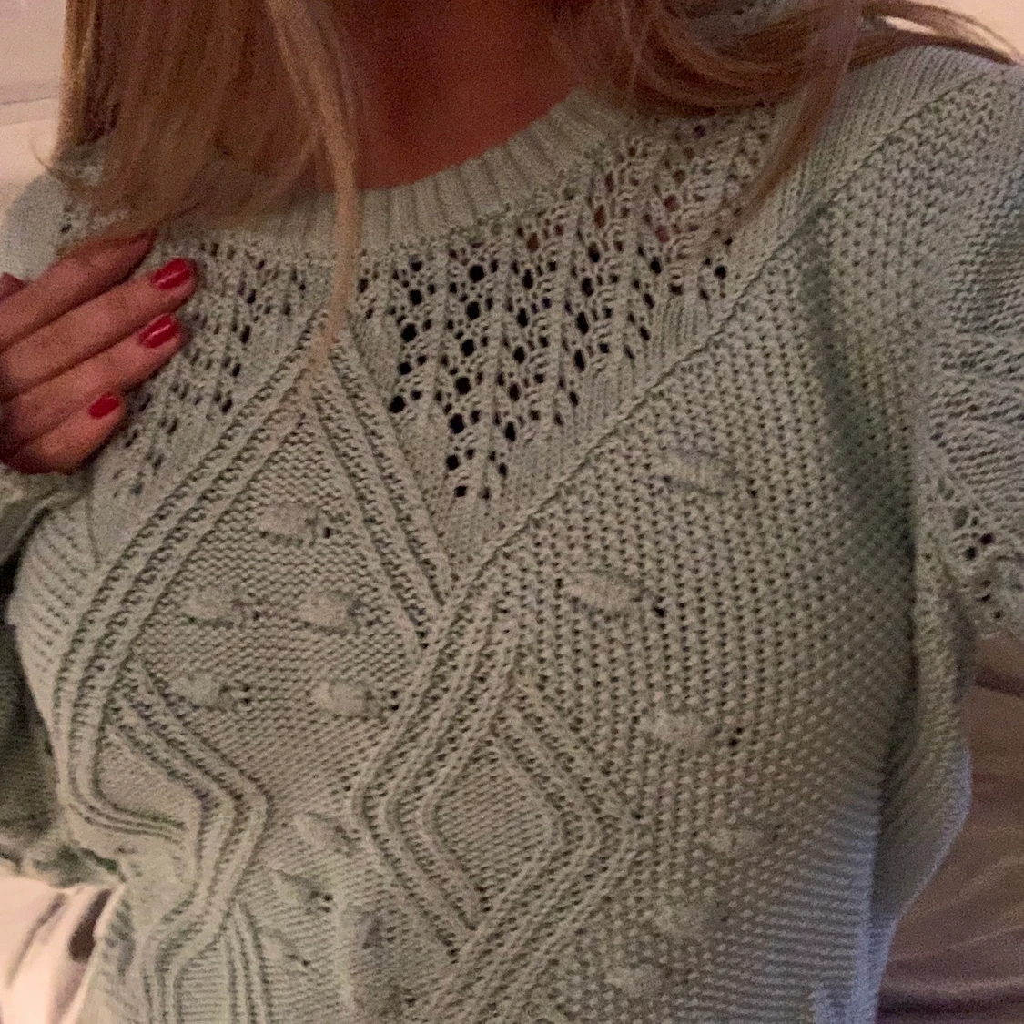 Stickad tröja - 90
