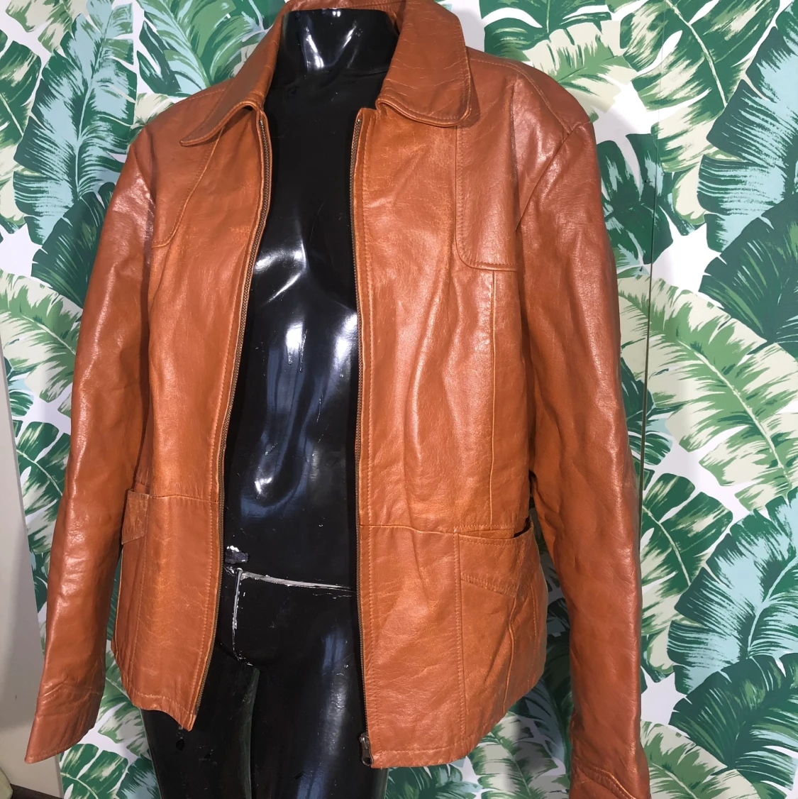Leather vintage jacket