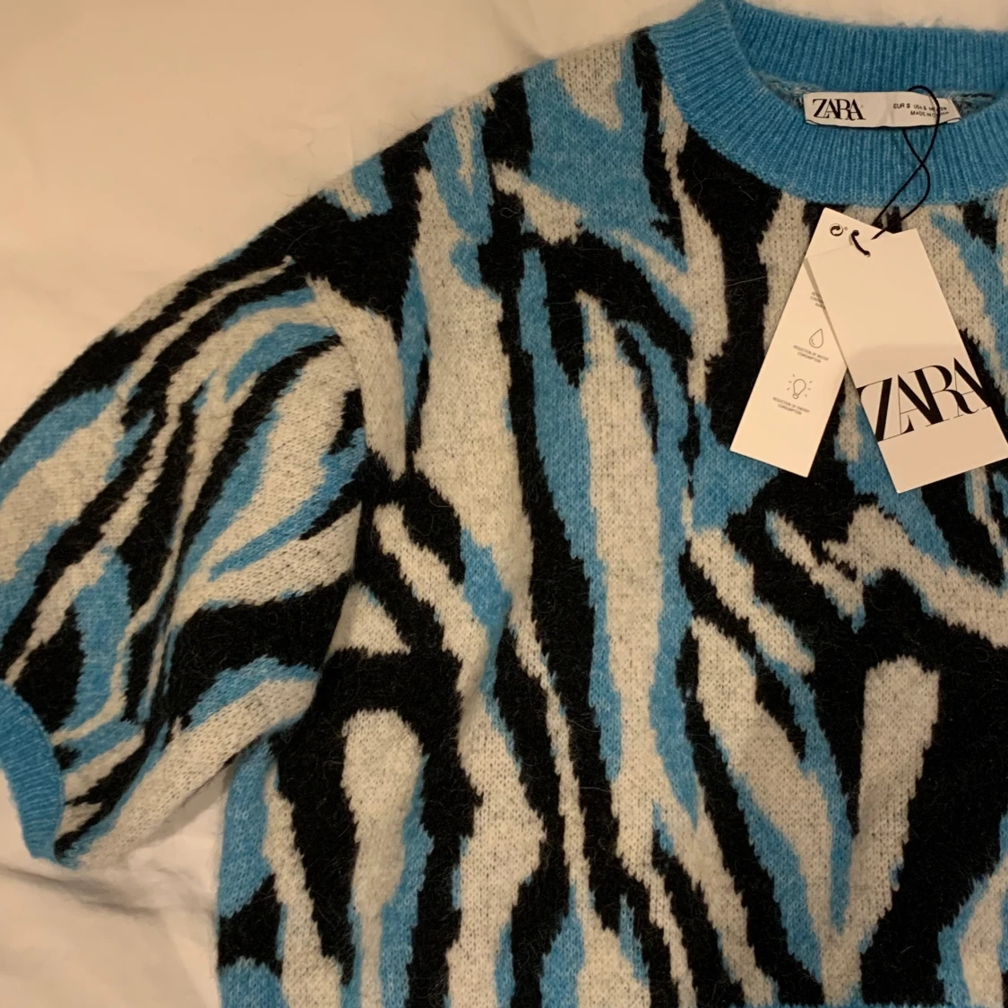 Stickad tröja från zara