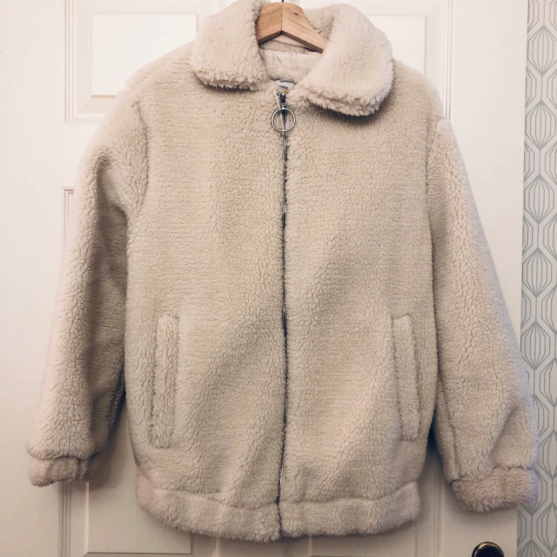 Bershka allvädersjacka - White - 90