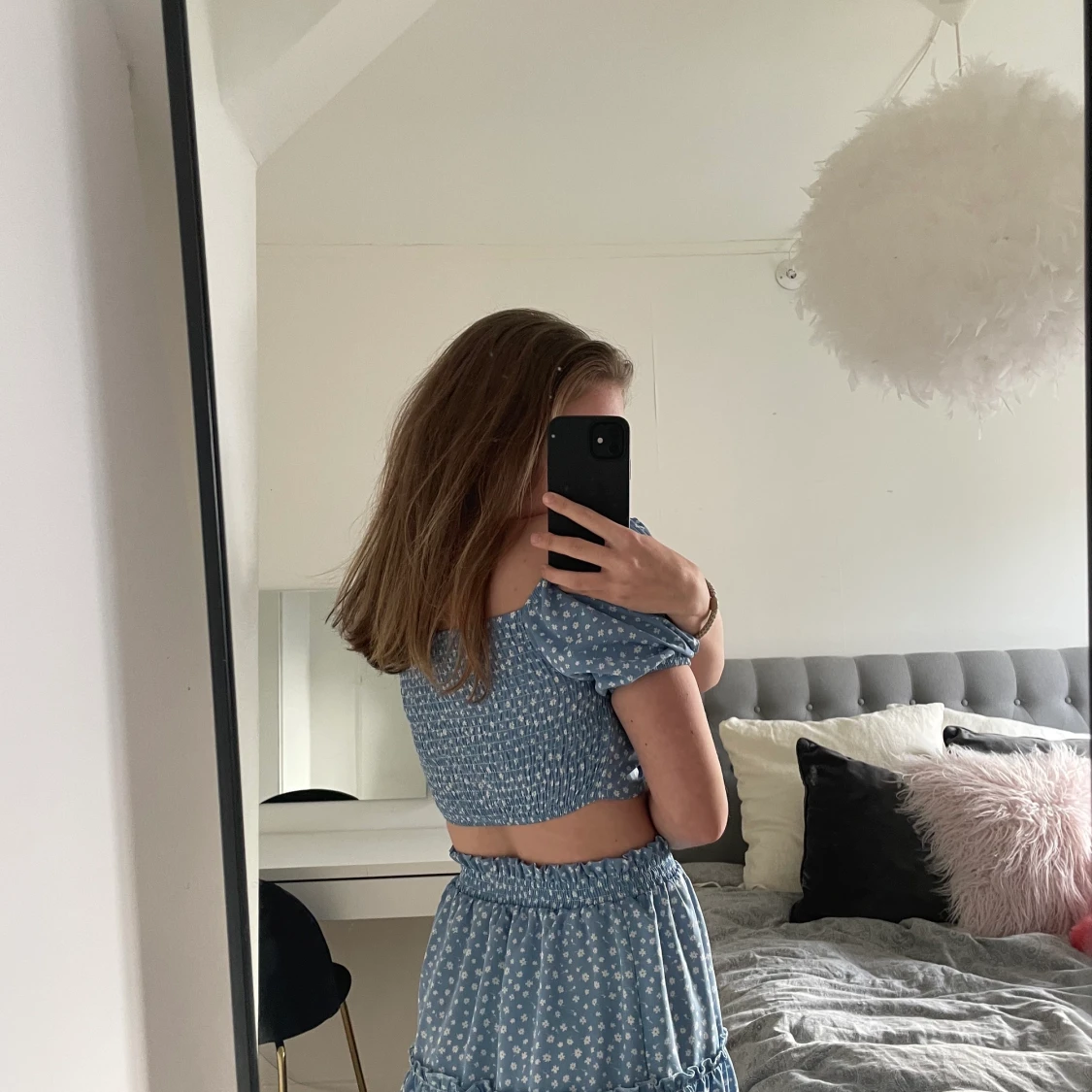 Blommigt 2-delat set  - 91