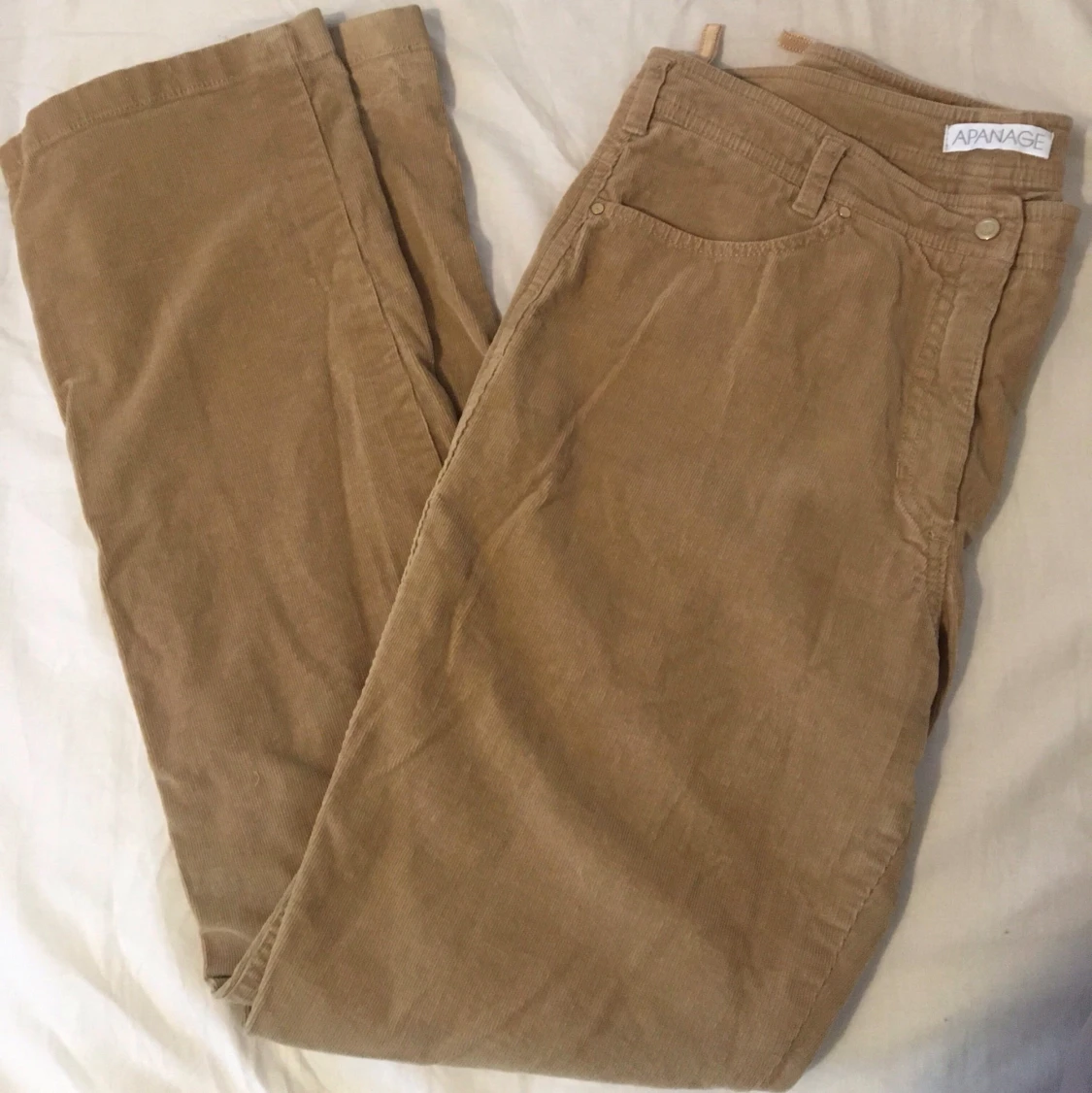 Bruna Manchesterbyxor strl 38/40  - 91