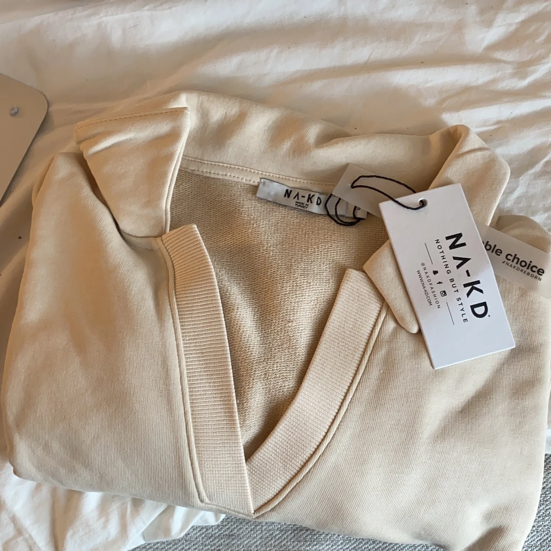 Beige tröja - 90