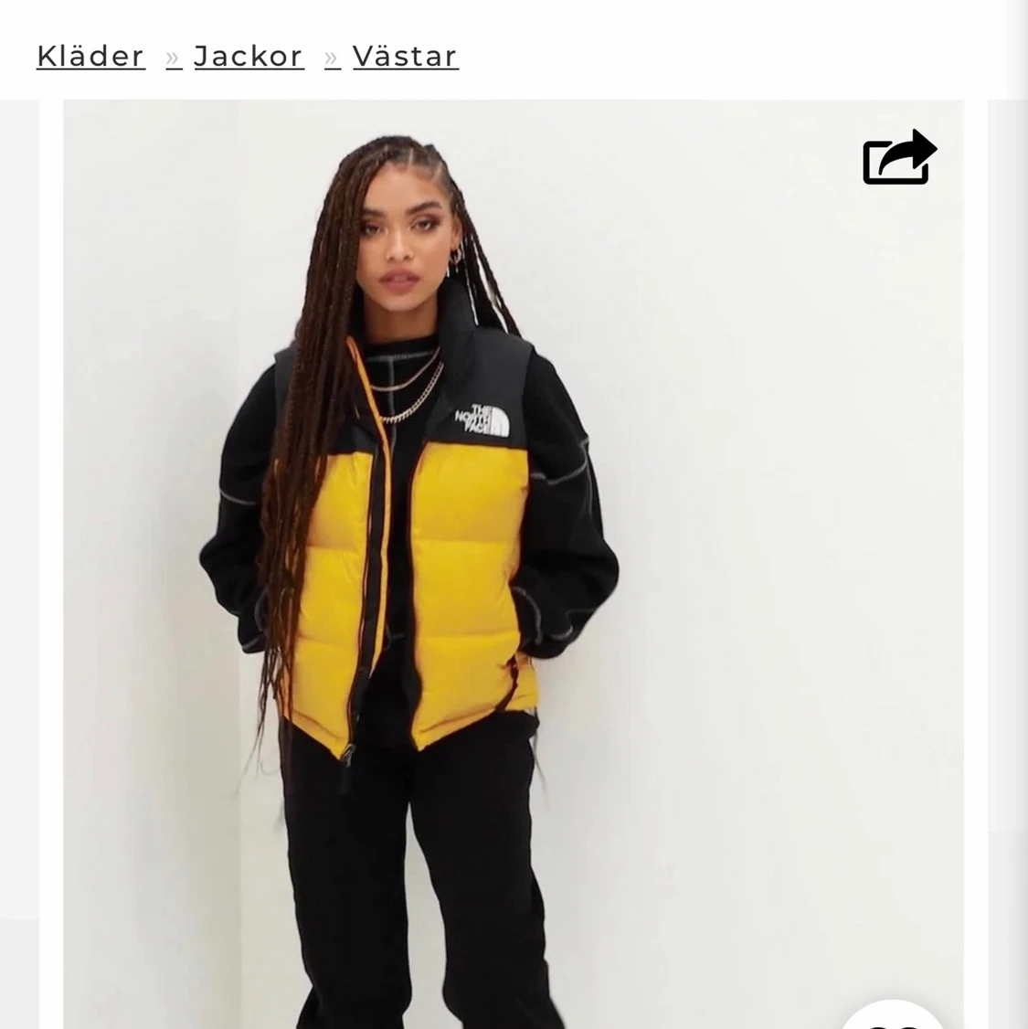 The North Face väst