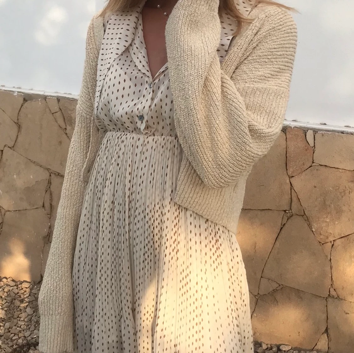 Mönstrad klänning  - 91