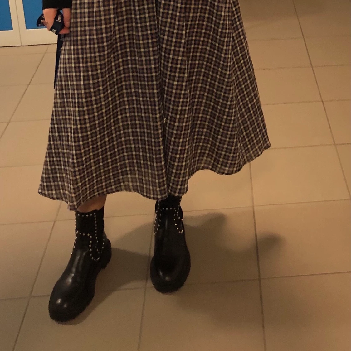 Boots med nitar - 90