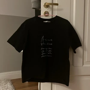 Acne t-shirt  - Säljer denna lite oversize acne t-shirt då den aldrig kommer till användning. Den är som ny och har använts fåtal gånger. Storlek xs men skulle säga att man kan ha den från xs-m beroende hur man vill att den ska sitta 