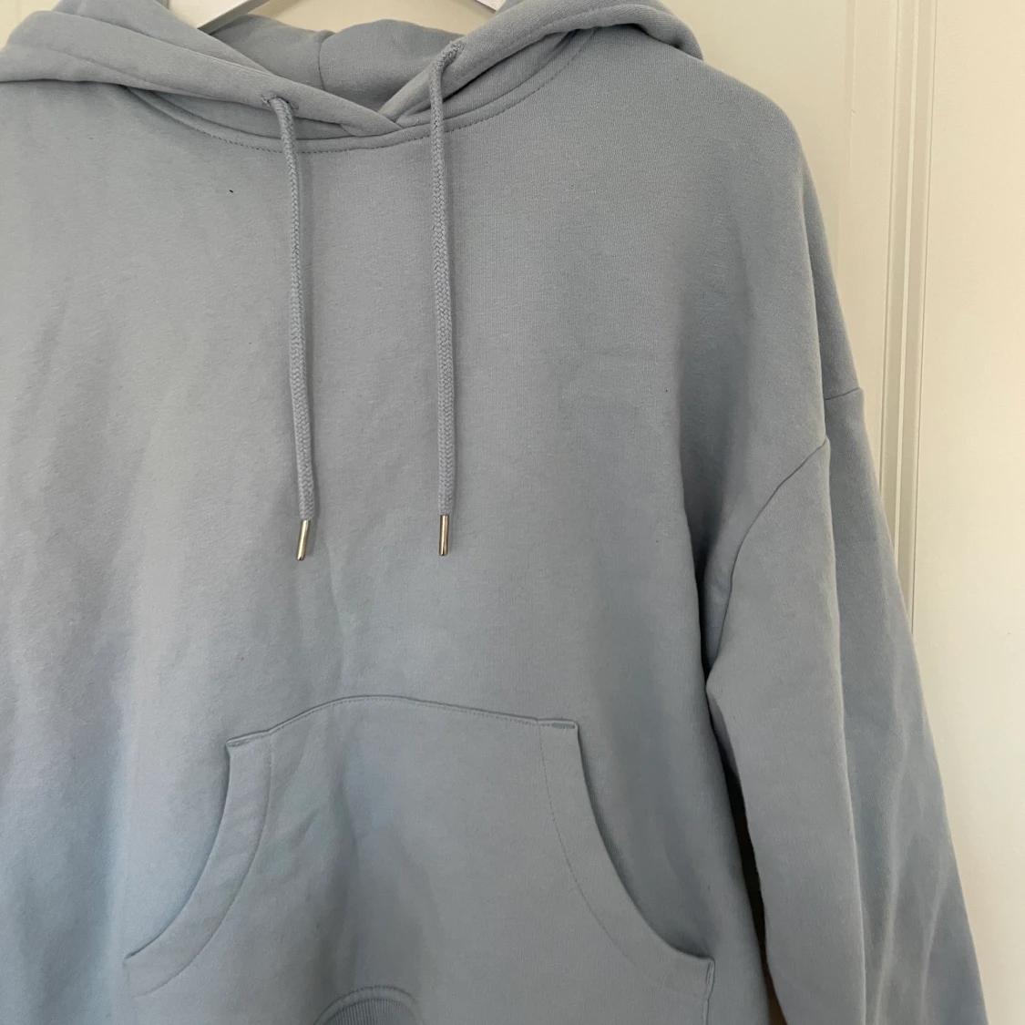 Blå/grå Hoodie