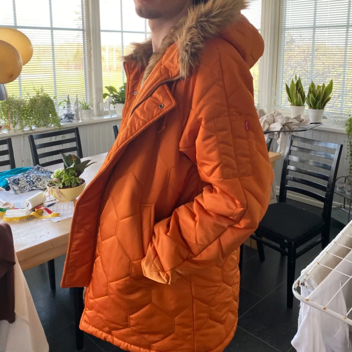 Supreme satin parka FW15 - stl M - 91