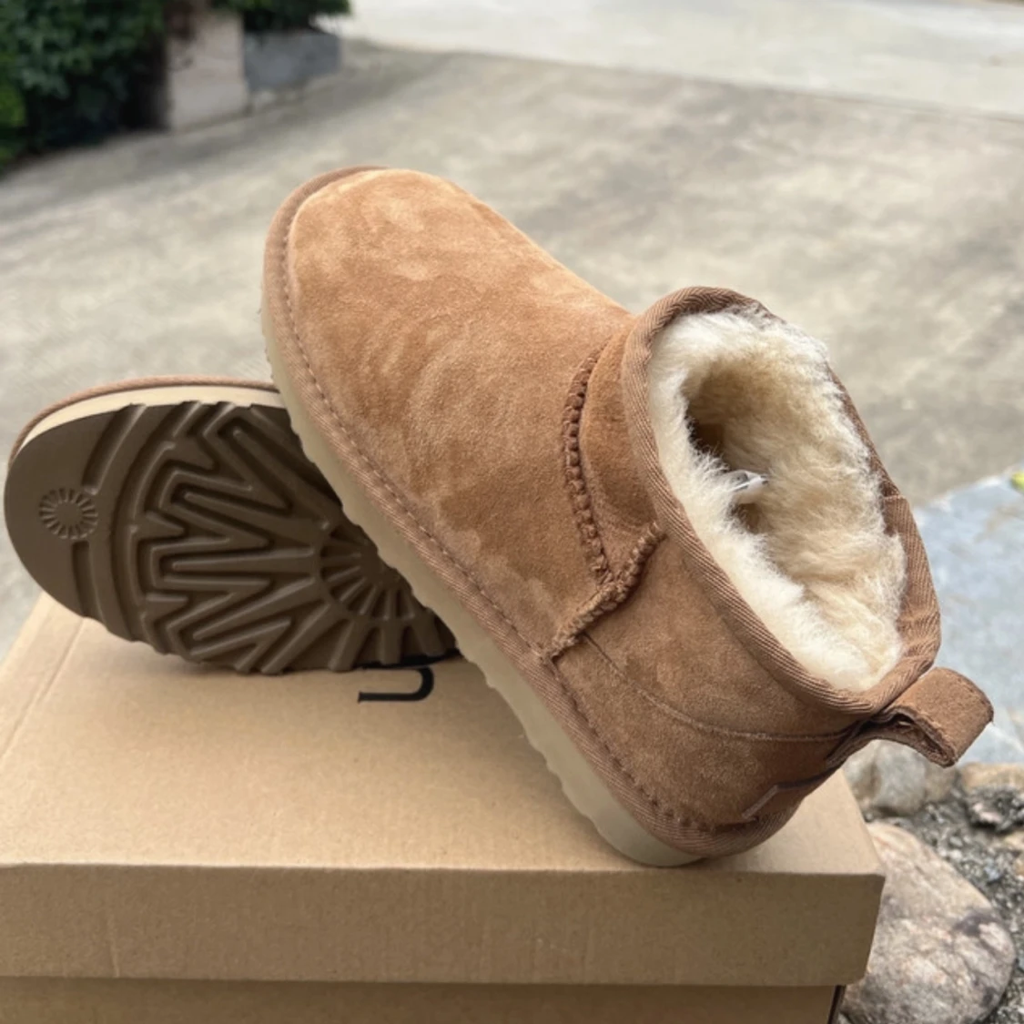 UGG Classic Ultra mini Chestnut  - 90