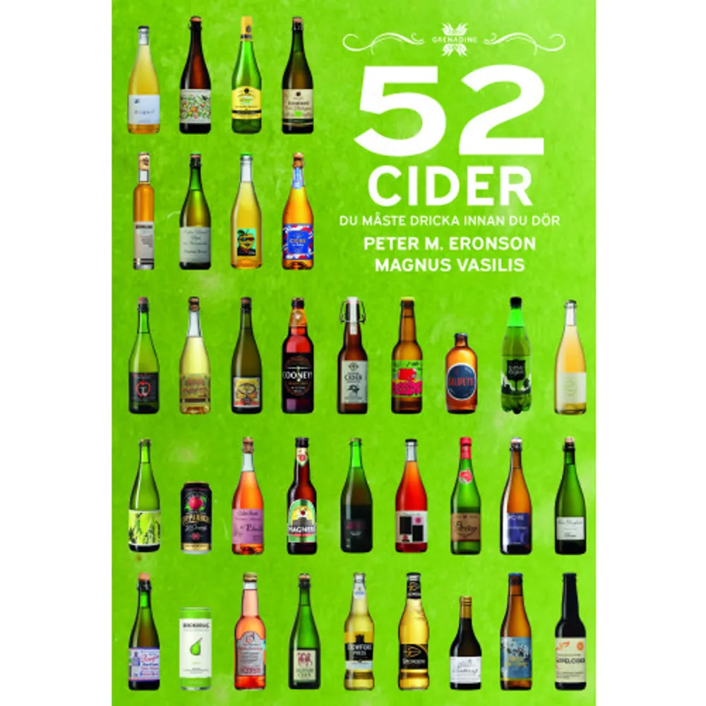 Dags för ciderjakt! I den här boken finns en shoppinglista med 52 olika cidersorter som sträcker sig från dessertsöt iscider till snustorr fransk cider. 52 cider du måste dricka innan dör är perfekt för dig som vill dyka djupare ner i ciderns spännande värld och utforska det varierade utbudet.Om du bara har druckit torr brittisk cider och söt svensk cider innan så har du mycket nytt att upptäcka. Varför inte prova syrlig spansk cider eller modern cider smaksatt med humle? Så väck smaklökarna och plocka fram pennan, det är dags att börja bocka av dessa 52 sorter som du måste dricka åtminstone en gång innan du dör. Om författarnaPeter M. Eronson är bosatt i Ingelstad och Ambjörnarp. Han har varit aktiv hembryggare sedan 2007 och bryggt över 300 brygder hemma i sitt eget kök. Han har skrivit 15 böcker om öl och hembryggning, bland annat Öl­bryggar­boken brygg ditt öl hemma och Klona öl. Han är även certifierad öldomare. Tillsammans har hans böcker sålt över 125 000 exemplar. Läs mer om hem­bryggning och öl på hans hemsida www.eronson.com Magnus Vasilis bor i Göteborg där han varit aktiv bryggare och hembryggare sedan 2005. Han har studerat bryggeriteknik och är både certifierad öldomare och Certified Cicerone®. Tidigare har han gett ut Brygga stiltypiskt öl, Ciderboken och Mjödboken tillsammans med Peter M. Eronson och han medverkar i Sveriges största podcast om ölbryggning Hembryggning Halleluja!.     Format Inbunden   Omfång 121 sidor   Språk Svenska   Förlag Stevali   Utgivningsdatum 2022-10-12   Medverkande Magnus Vasilis   ISBN 9789188397980  . Böcker.