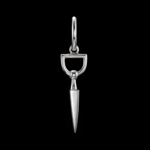 Silverfärgat örhänge med spikdesign - Snyggt och modernt silverfärgat örhänge med en unik spikdesign. Perfekt för att ge din outfit en edgy touch. Passar både till vardags och festliga tillfällen. Lätt att matcha med andra smycken.