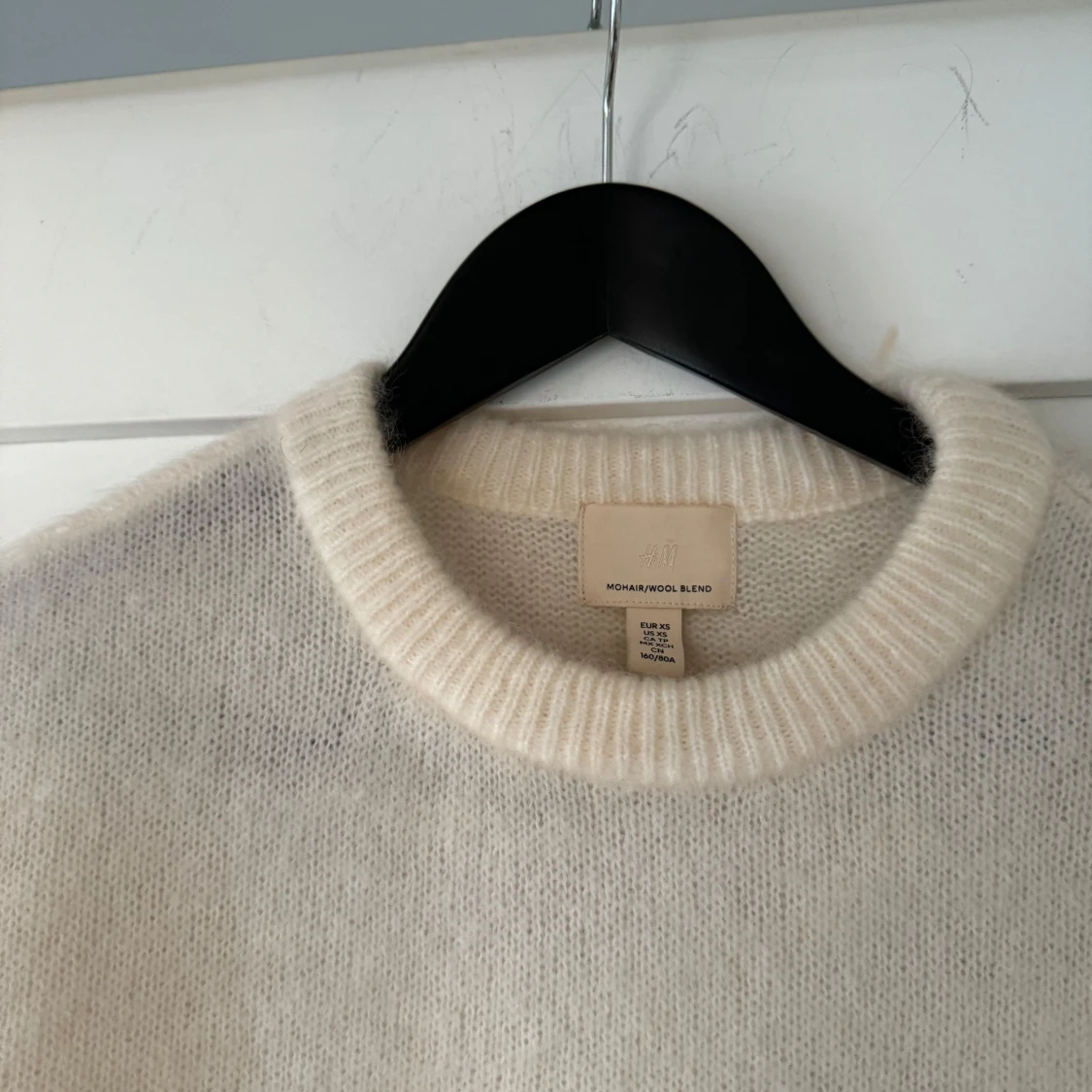 Stickad t-shirt Mohairmix - 93