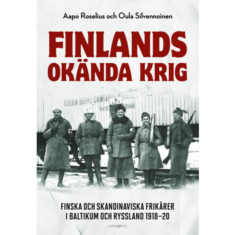 Första världskriget tog inte slut i november 1918. I och med kollapsen av det ryska tsardömet och bolsjevikrevolutionen fortsatte krigandet i östra Europa under flera år. Revolutionära och kontrarevolutionära nationella arméer och nya nationer kämpade om spillrorna av det forna imperiet. Finska, svenska och danska frikårer tog strid för att förverkliga den nationalistiska drömmen om Storfinland. Finlands okända krig är berättelsen om året 1919 och frändefolkskrigen som utbröt för att utöka landets territorium och flytta gränserna längre österut. Det är ett våldsamt och sorgligt, nästan tragikomiskt äventyr där allt för ett ögonblick tycktes möjligt. Boken nominerades till det prestigefulla Finlandiapriset 2019. AAPO ROSELIUS har bedrivit omfattande forskning om det finska inbördeskrigets och 1920- och 1930-talets historia. OULA SILVENNOINEN är särskilt känd för sina böcker om Finlands smärtsamma episoder under andra världskriget. Författarna medverkade också i Svart gryning (Lind & Co, 2018). 