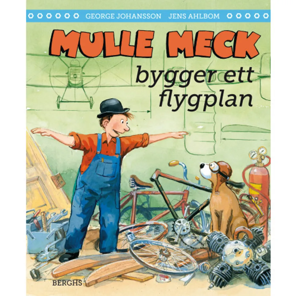 NYTRYCK Favorit åter i lager!Mulle Meck byggde en gång en bil och en båt för att upptäcka världen med. Nu tar han sig upp i skyn med ett egenhändigt byggt flygplan.    Format Inbunden   Omfång 32 sidor   Språk Svenska   Förlag Berghs   Utgivningsdatum 2020-09-01   Medverkande Jens Ahlbom   Medverkande Jens Ahlbom   Medverkande Maria Svedberg   ISBN 9789150224016  . Böcker.