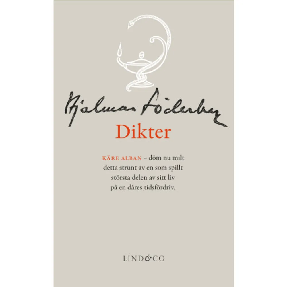 Hur många visste egentligen att han skrev vers, frågade sig en recensent då Hjalmar Söderbergs Vers och varia kom ut 1921. Det var ju som prosaist han blivit känd, erkänd och berömd. Samma fråga ställer sig nog de flesta idag: Har Söderberg skrivit vers? Jo, det har han. I denna volym av Samlade skrifter presenteras för första gången samtliga av hans hittills kända och okända dikter: ungdomsdiktning och vuxenvers, polemik, tillfällighetsvers, tolkningar, och så en stor avdelning aldrig tidigare publicerat material.    Format Inbunden   Omfång 517 sidor   Språk Svenska   Förlag Lind & Co   Utgivningsdatum 2021-01-19   Medverkande Björn Sahlin   Medverkande Nils O. Sjöstrand   Medverkande Johnny Edström   ISBN 9789185801428  . Böcker.