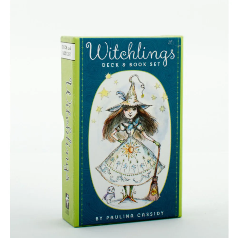 Paulina Cassidy introduces her 40 wonderful Witchlings in this enchanting new deck and book set. The Witchlings share their easy and uplifting spells to help you access your own powerful energy and natural abilities. The 200-page illustrated guidebook includes clear instructions for more than 150 spells with tips and insights from each individual Witchling. Whether used for incantation or inspiration, Witchlings will help you reach your positive goals.. Böcker.