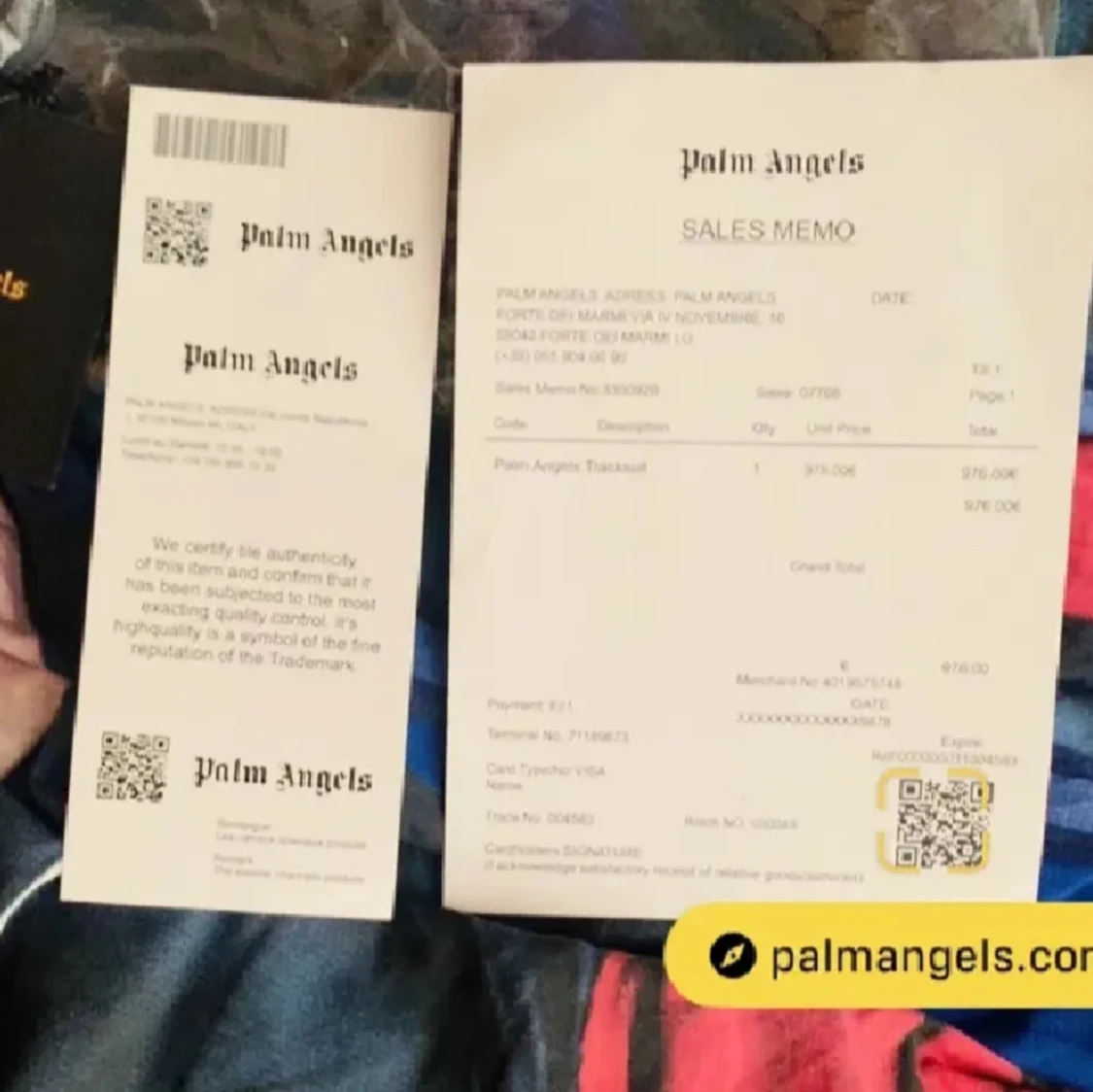 Ljusblå träningsdress från Palm Angels - 91