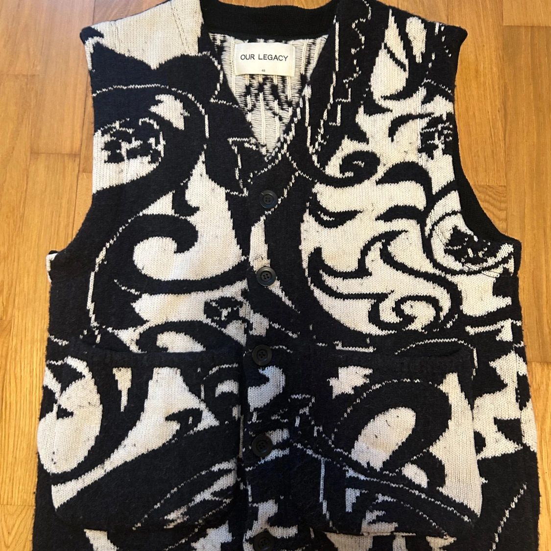 Stickad Our legacy vest